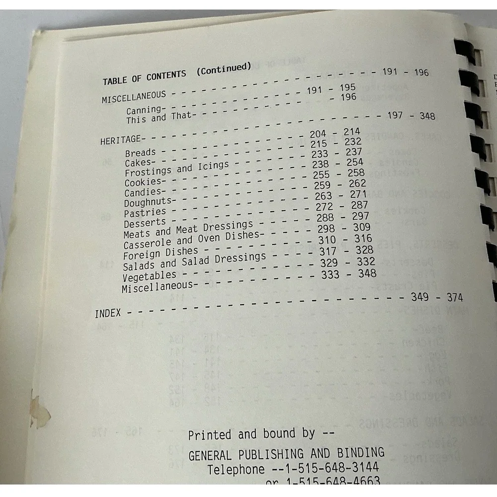 St Paul Lutheran Church Centennial Cookbook‎ Sheldon Iowa 1887-1987 Vintage